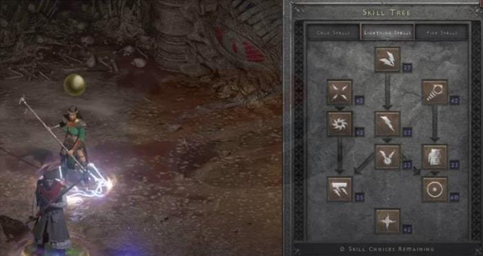 Diablo 2 Resurrected How to Make a REAL Lighting-Based Immortal Sorceress content